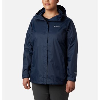 Columbia Jas Dames, Arcadia II Plus Size Donkerblauw, 13NIMJAUQ